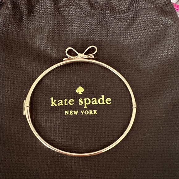 Kate Spade Rose Gold Bow Accent Bracelet - Picture 4 of 6